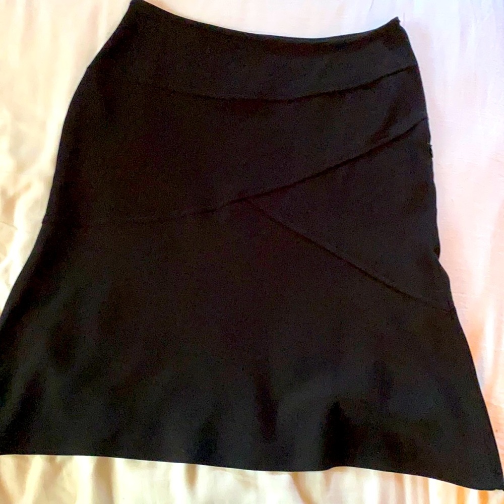 A-Line black skirt, sz. 10